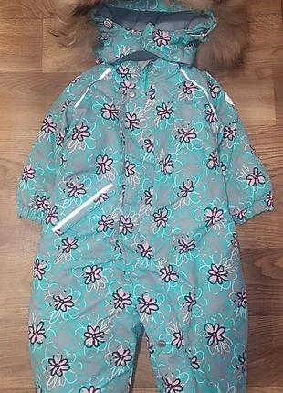 Зимний комбинезон для девочки
