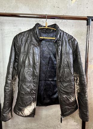 Куртка 2в1 натуральна шкіра (тепла)