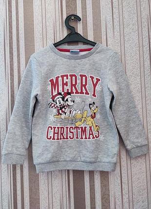 Классный новогодний рождественский свитшот