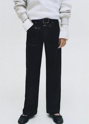 Джинси з напиленням zara на 164 см