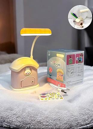 Дитяча настільна лампа зі скарбничкою
