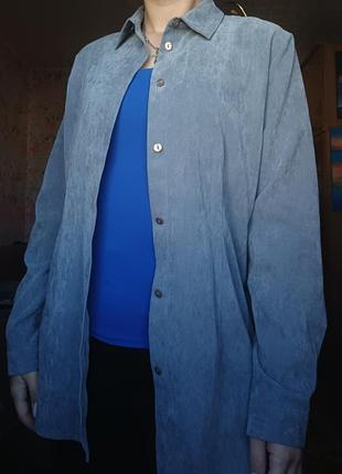 Сорочка замш замша замшева