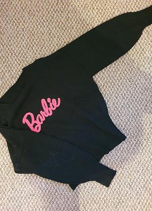 Светр чорний жіночий barbie