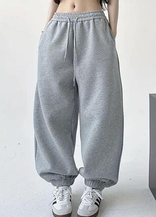 Обʼємні джоггери, справжній оверсайз.  базова модель, дуже зручний та теплий