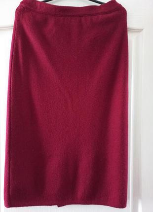 Юбка трикотажная прямая