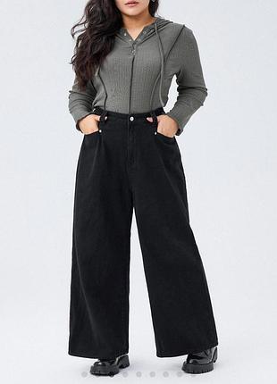 Джинси baggy з височенною посадкою c i d e r