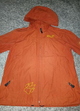 Вітровка дитяча jack wolfskin розмір 134 на 9 років
