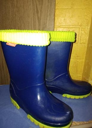Резиновые сапоги резинки на мальчика