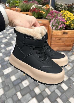 Зимние ботинки на девочку