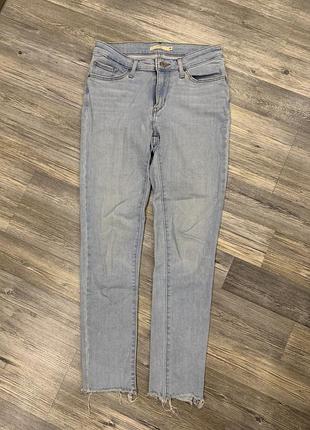 Джинсы скинни levi’s