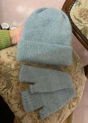 Шапка вʼязана
