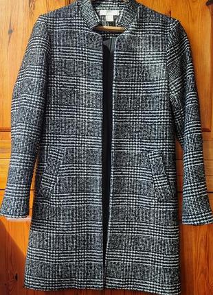 Пальто с добавлением шерсти h&amp;m