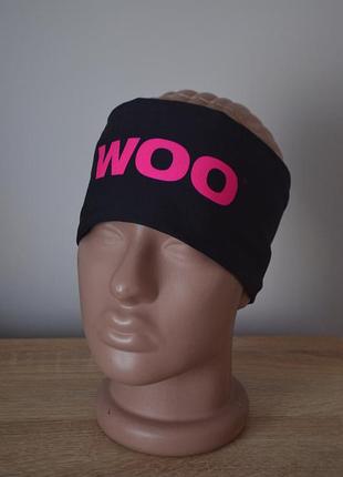 Жіноча спортивна повязка на голову woo