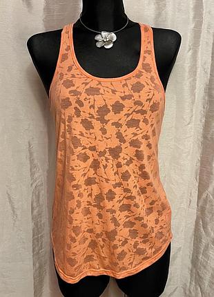 Винтажная яркая полупрозрачная майка pz power zone vintage 2000s y2k