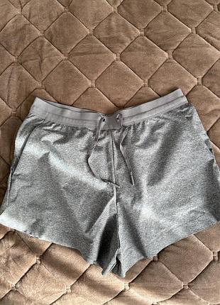 Шорти для спорту  короткі сірі