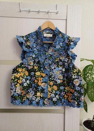 Блуза прошва 59 на 54 см