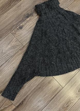 Светр сірий під горло з вовни ogo geral paris