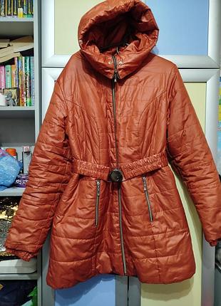 Женская удлинённая курточка демисезон