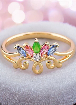 Каблучка xuping позолота 18,5р