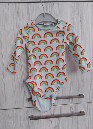 Брендовый боди длинный рукав