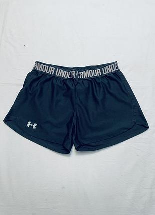 Under armour шорты для фитнеса спортивные чёрные оригинал