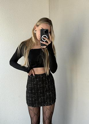 Спідниця твідова