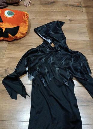 Карнавальный костюм призрака на хелловин 5-7