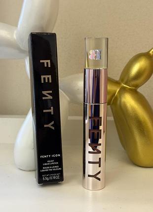 Fenty beauty fenty icon velvet liquid lipstick оксамитова рідка помада
