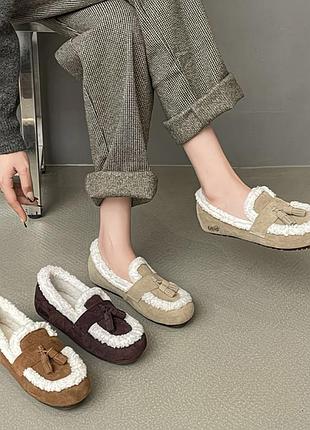 Ugg лофери жіночі зимові