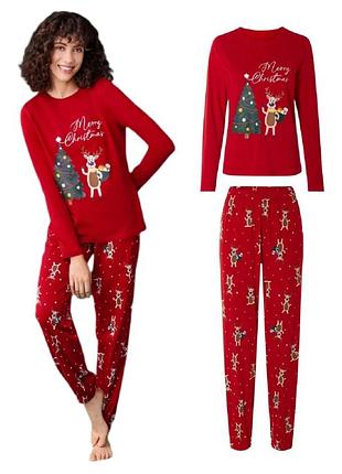Новорічна різдвяна піжама esmara s m l