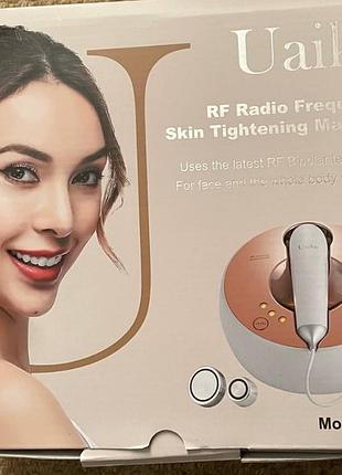 Радиочастотный rf-аппарат для подтяжки кожи uaike (model: rf01) с биполярной технологией для лица и тела.