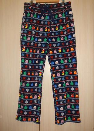 Велюровые пижамные брюки next pac- man p.l