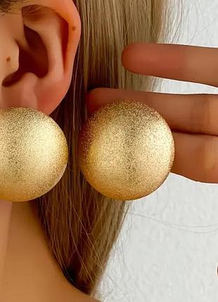 Вінтажні масивні сережки гвоздики