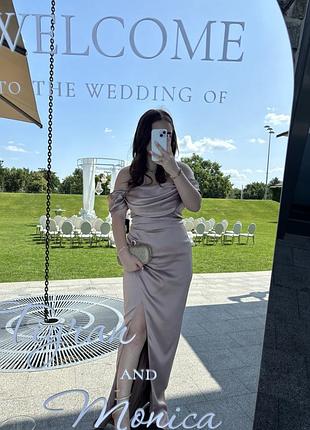 Вечірня довга сукня м-л