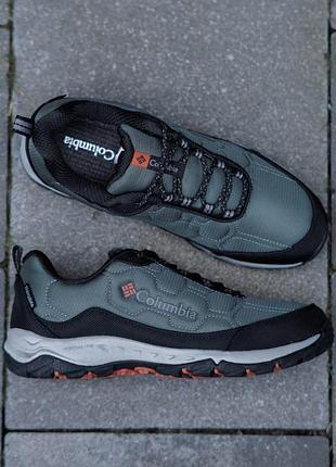 Columbia firecamp fleece gore-tex black green grey