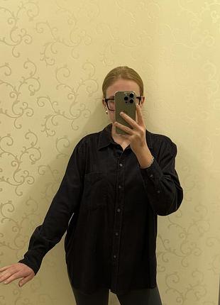 Жіноча вельветова сорочка h&m