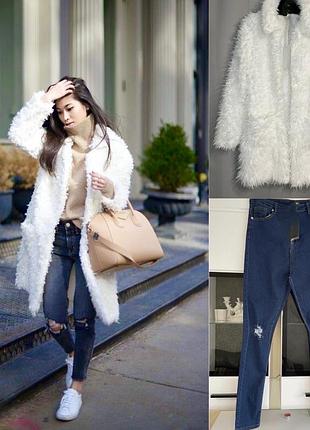 Шуба і джинси