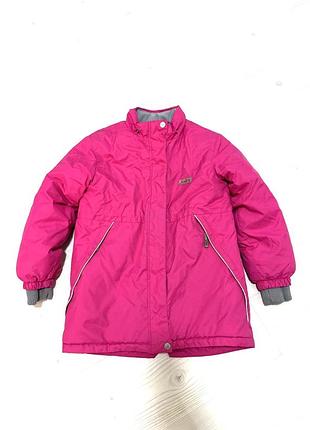 Куртка курточка спортивная лыжная розовая термо joiks, 8-9 лет