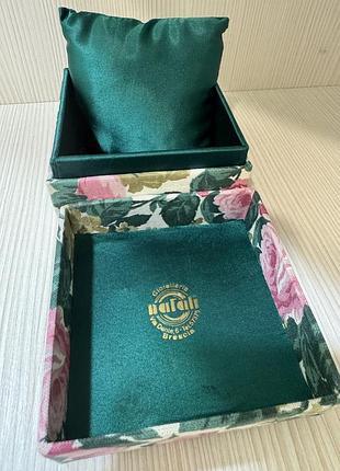 Футляр для ювелірних випобів, подарункова коробка з трояндами