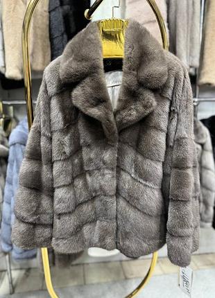 Шуба женская натуральный мех,батал