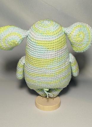 Слоник вязаная игрушка 3
