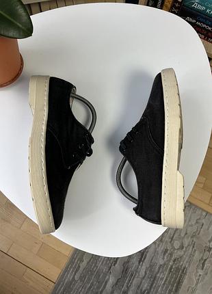 Dr. martens чоловічі унісекс черевики доктор мартінс мартінз 40 текстиль