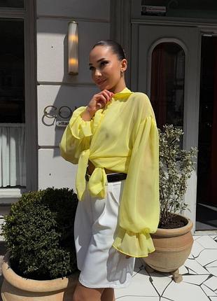 Шифонова блуза 3