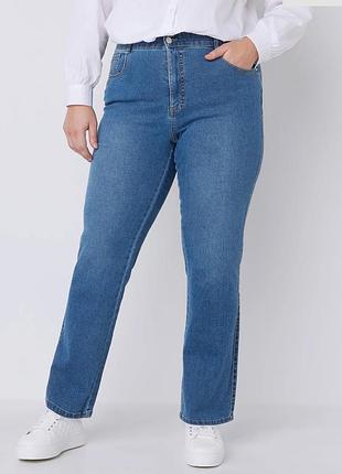 Жіночі стрейчеві джинси великий розмір батал