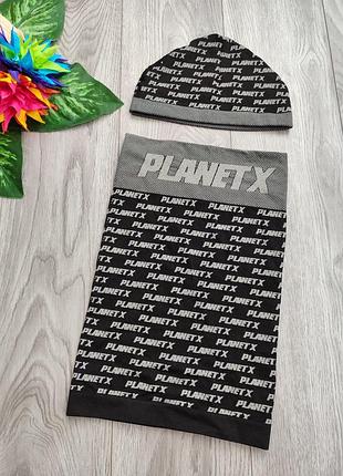 Набор для спорта бега шапка и бафф planet x