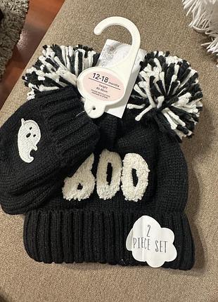 Набір шапка та рукавички