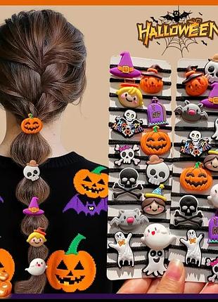 🎃 детские резинки для волос “halloween” 7