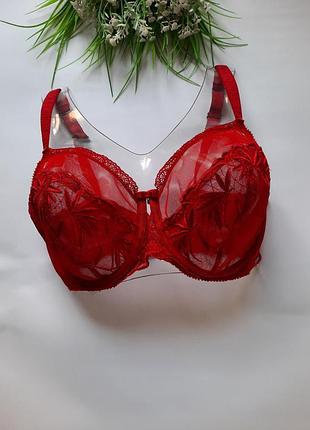 Eur 80f сексуальний мереживний прозорий бюстгальтер на великі груди №2636