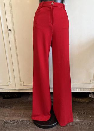 Трикотажні брюки висока талія