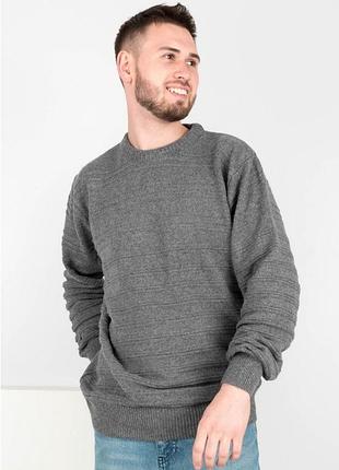 Мужской теплый свитер джемпер зимний шерсть